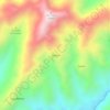 Mappa topografica Canelo, altitudine, rilievo