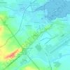 Mappa topografica Sporula, altitudine, rilievo