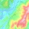Mappa topografica Serraggia, altitudine, rilievo