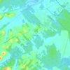 Mappa topografica Ponto Alto, altitudine, rilievo