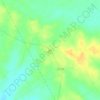 Mappa topografica Kirk, altitudine, rilievo