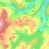 Mappa topografica Großzöbern, altitudine, rilievo