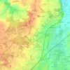 Mappa topografica Grashausen, altitudine, rilievo