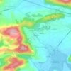 Mappa topografica Baranda, altitudine, rilievo