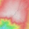 Mappa topografica Mount Reynard, altitudine, rilievo