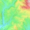 Mappa topografica Chez Mathy, altitudine, rilievo