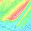 Mappa topografica Monte Vista, altitudine, rilievo