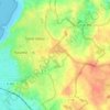 Mappa topografica La Banneville, altitudine, rilievo