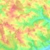 Mappa topografica Ruhstorf, altitudine, rilievo