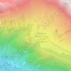 Mappa topografica Casere Pecol, altitudine, rilievo