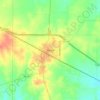 Mappa topografica Electra, altitudine, rilievo