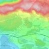 Mappa topografica Trabenig, altitudine, rilievo