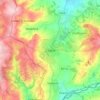 Mappa topografica Chard, altitudine, rilievo