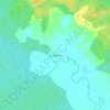 Mappa topografica Quebradita, altitudine, rilievo