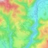 Mappa topografica L'Hermet, altitudine, rilievo