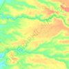Mappa topografica Onica, altitudine, rilievo