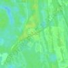 Mappa topografica Vermont Heights, altitudine, rilievo