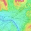 Mappa topografica Sciuino, altitudine, rilievo