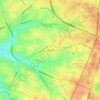 Mappa topografica Monticello, altitudine, rilievo