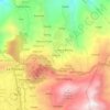 Mappa topografica Anoding, altitudine, rilievo