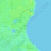 Mappa topografica Northpointe at Bayshore, altitudine, rilievo