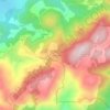 Mappa topografica U Tipponu, altitudine, rilievo