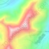 Mappa topografica French Mountain, altitudine, rilievo
