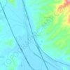 Mappa topografica Ponticelli, altitudine, rilievo