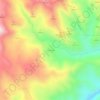 Mappa topografica Mesmal, altitudine, rilievo