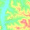 Mappa topografica Graff, altitudine, rilievo