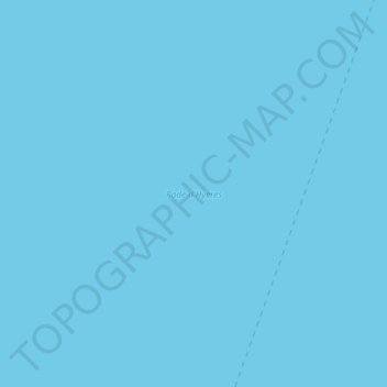 Mappa topografica Rade d'Hyères, altitudine, rilievo