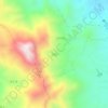 Mappa topografica 内坑, altitudine, rilievo