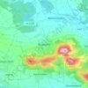 Mappa topografica Kruppach, altitudine, rilievo