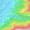 Mappa topografica Pianezzo, altitudine, rilievo