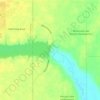 Mappa topografica Richmond Dam, altitudine, rilievo
