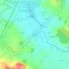 Mappa topografica Simoussais, altitudine, rilievo
