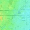 Mappa topografica Stark, altitudine, rilievo