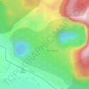 Mappa topografica Mina Zaldivar, altitudine, rilievo