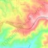 Mappa topografica Camino, altitudine, rilievo