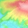 Mappa topografica Bertrichamp, altitudine, rilievo