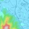 Mappa topografica 仁宅, altitudine, rilievo