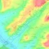 Mappa topografica La Petite Varenne, altitudine, rilievo