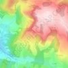 Mappa topografica Bel-Air, altitudine, rilievo