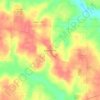 Mappa topografica Indian Springs, altitudine, rilievo