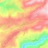 Mappa topografica Pioneer, altitudine, rilievo