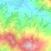 Mappa topografica Casa Follini, altitudine, rilievo