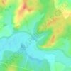 Mappa topografica Les Trois Ponts, altitudine, rilievo