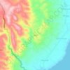 Mappa topografica Daat, altitudine, rilievo