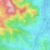 Mappa topografica Zallo, altitudine, rilievo