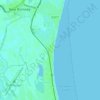 Mappa topografica Greatstone on Sea, altitudine, rilievo